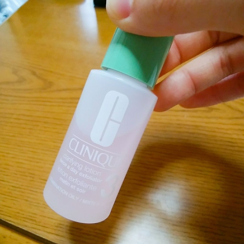クラリファイング ローション 3 100ml/CLINIQUE/拭き取り化粧水を使ったクチコミ（1枚目）