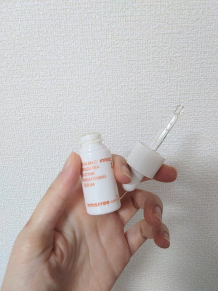 ビタC グリーンティーエンザイム ブライト セラム/innisfree/美容液を使ったクチコミ(2枚目)