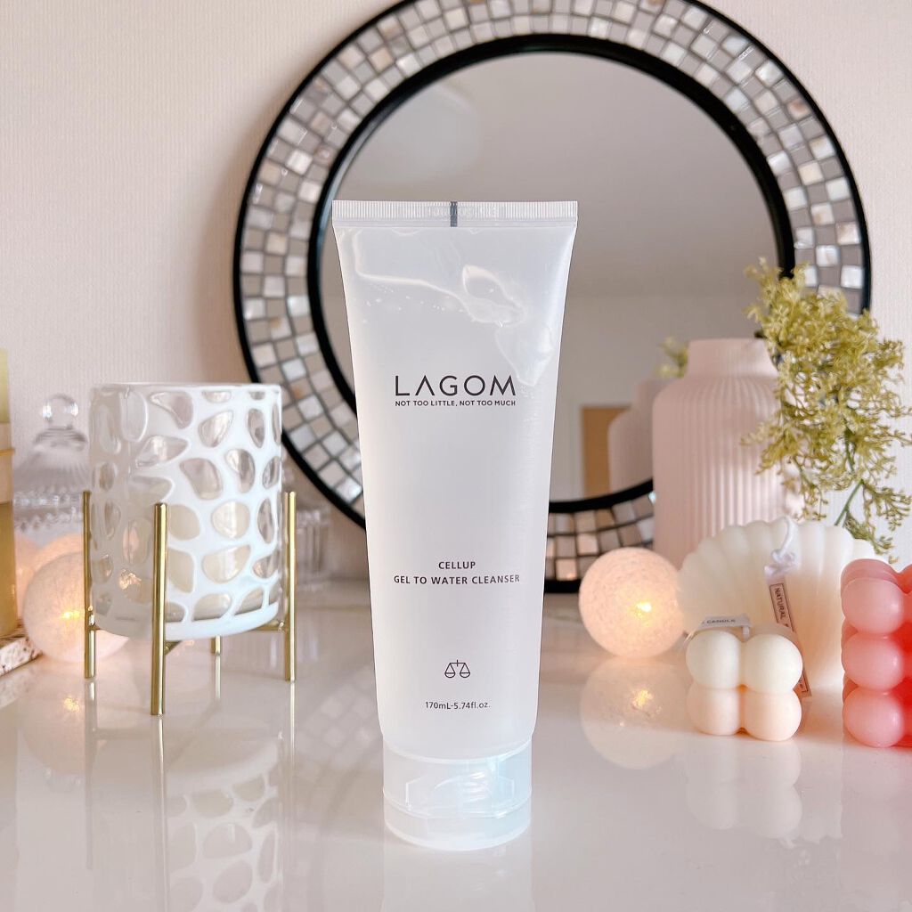 ラゴム ジェルトゥウォーター クレンザー(朝用洗顔)/LAGOM /その他洗顔料を使ったクチコミ（3枚目）