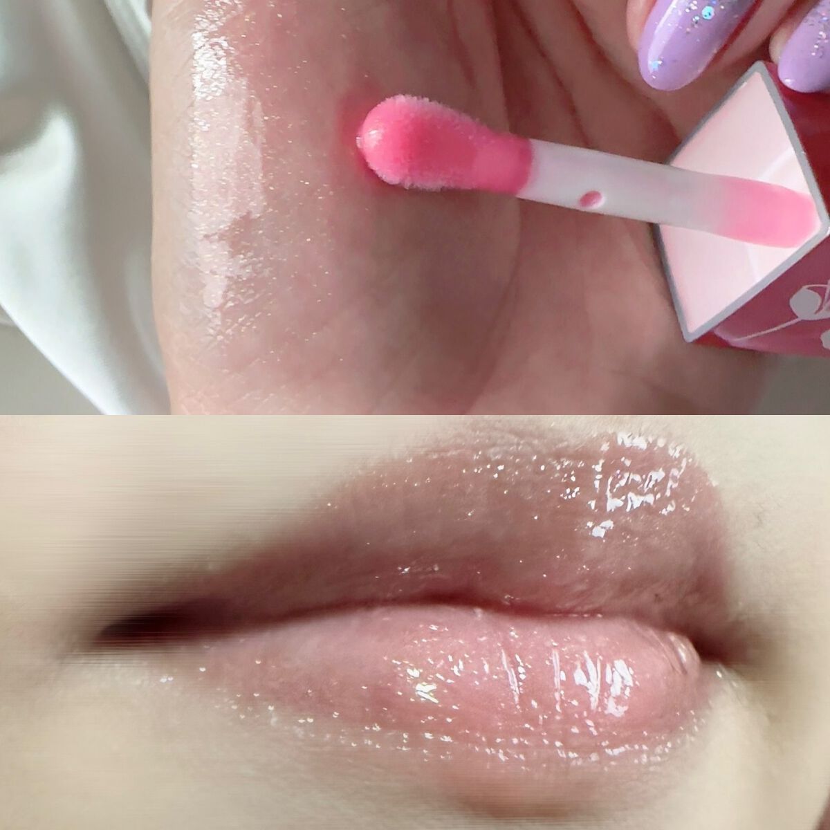 コンフォート リップオイル シマー/CLARINS/リップグロスを使ったクチコミ(3枚目)