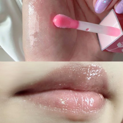 コンフォート リップオイル シマー/CLARINS/リップグロスを使ったクチコミ(3枚目)