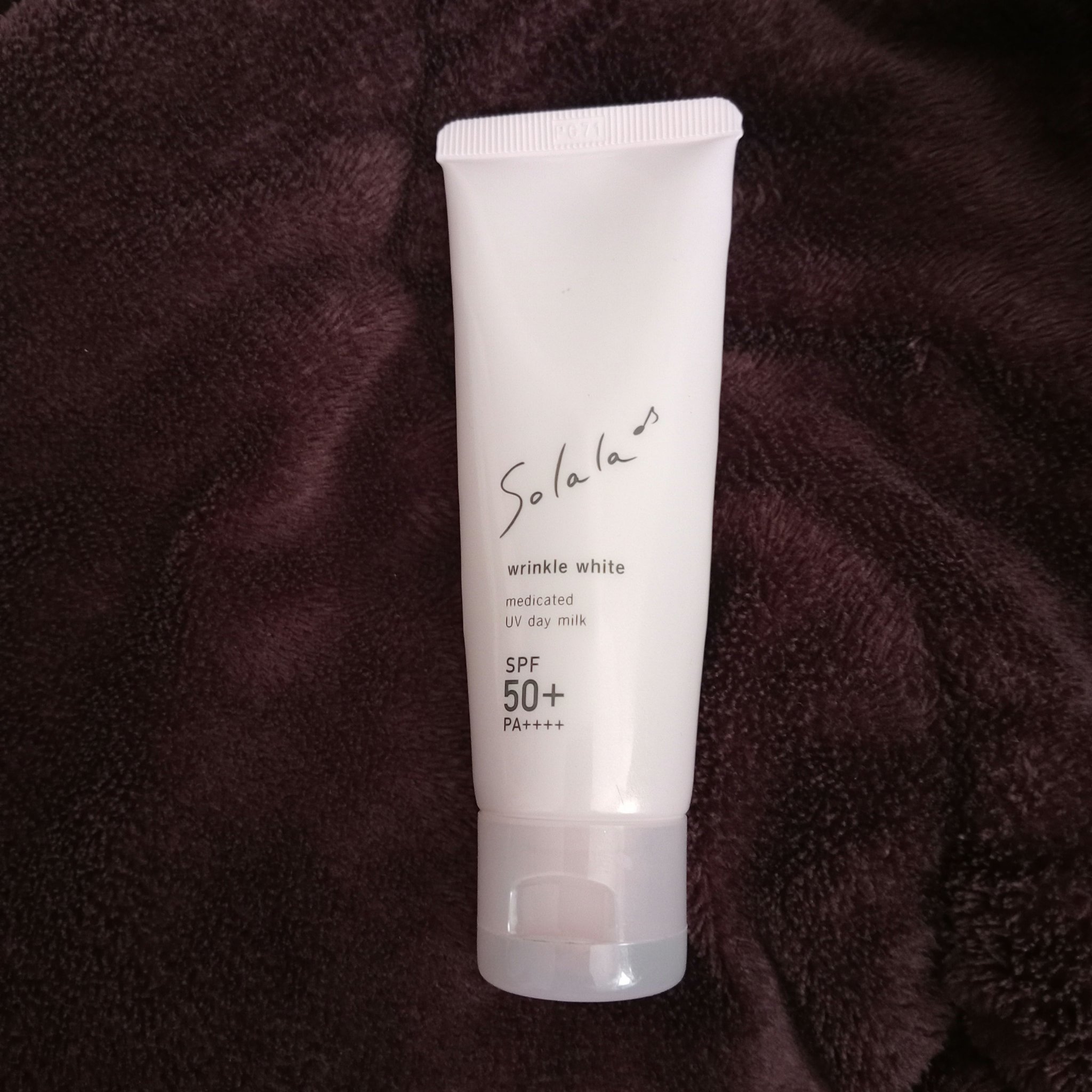 ソララ 薬用 リンクルホワイト UVデイミルク/ナリスアップ/日焼け止め・UVケアを使ったクチコミ（1枚目）