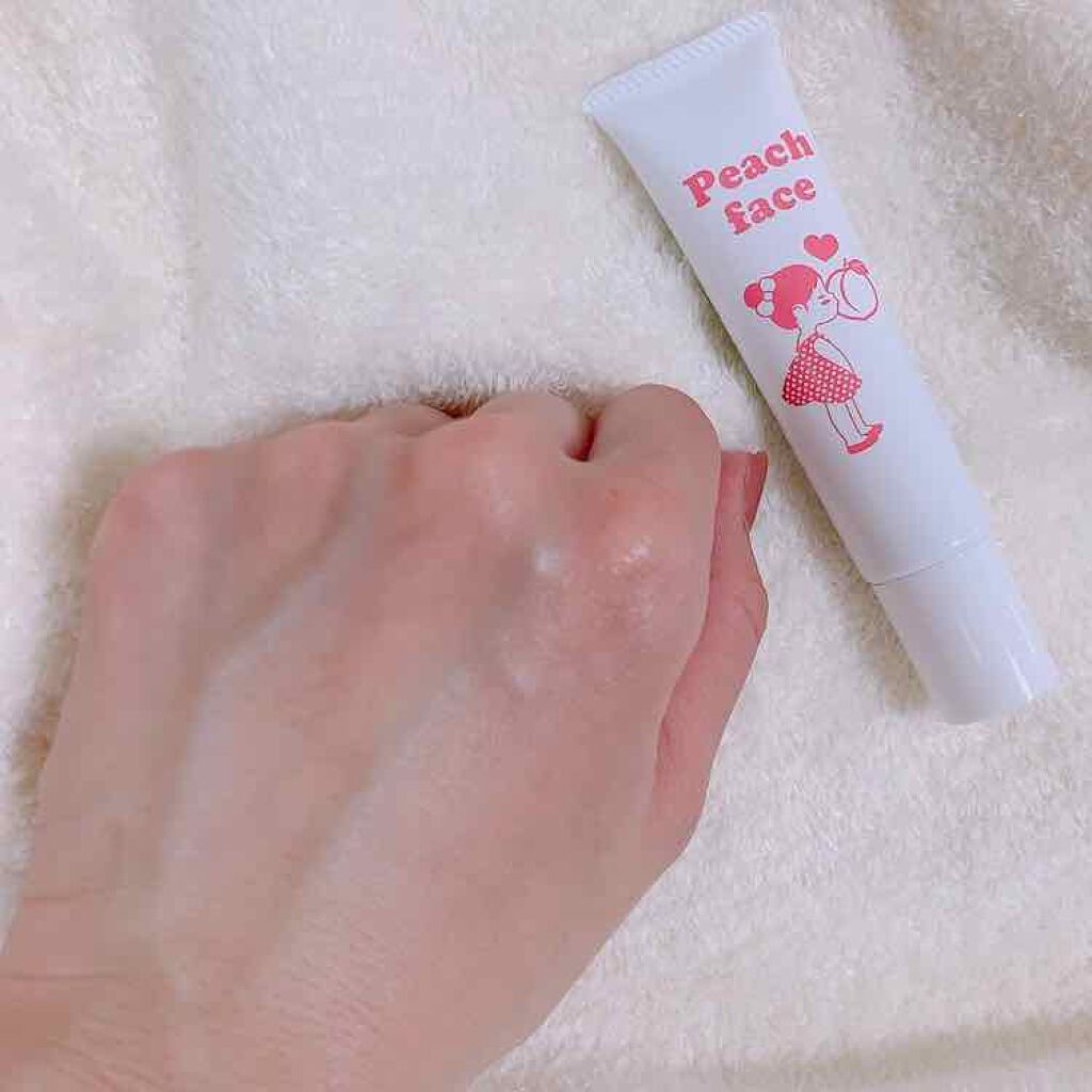 Peach face/キレイShop/フェイスクリームを使ったクチコミ(3枚目)