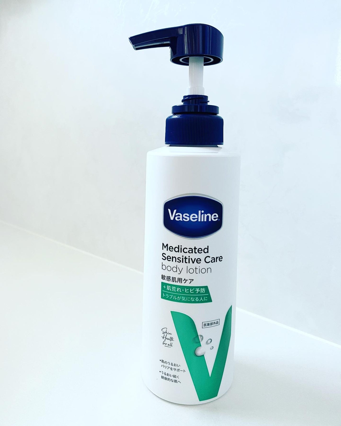 メディケイティッド センシティブケア ボディローション うるおいケア <医薬部外品>/ヴァセリン/ボディローションを使ったクチコミ(1枚目)