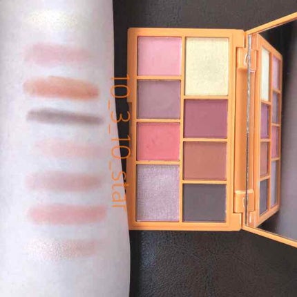 ミニチョコレートアイシャドウパレット/MAKEUP REVOLUTION/アイシャドウパレットを使ったクチコミ(4枚目)