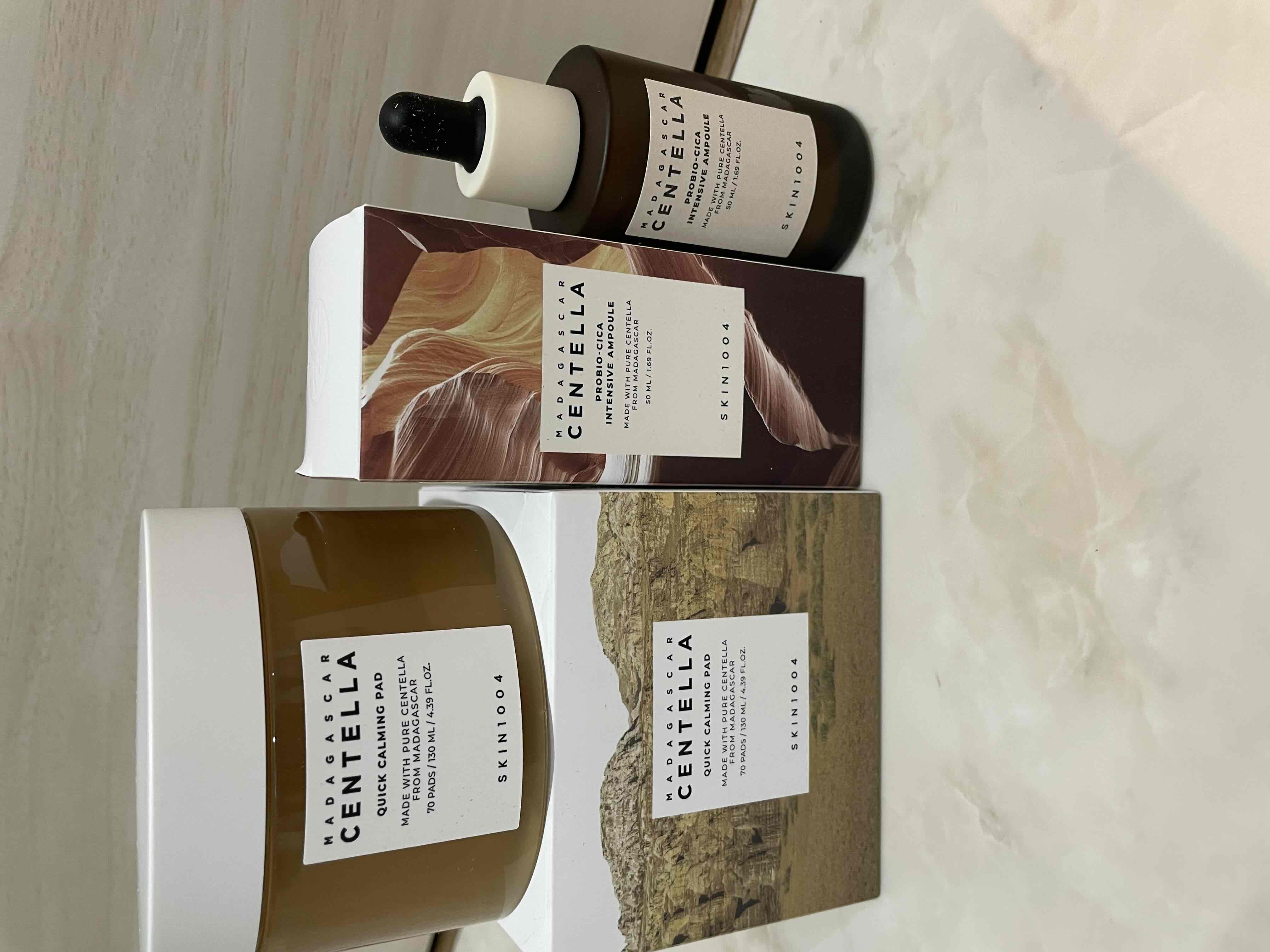 センテラ クイックカーミングパッド/SKIN1004/トナーパッドを使ったクチコミ（1枚目）