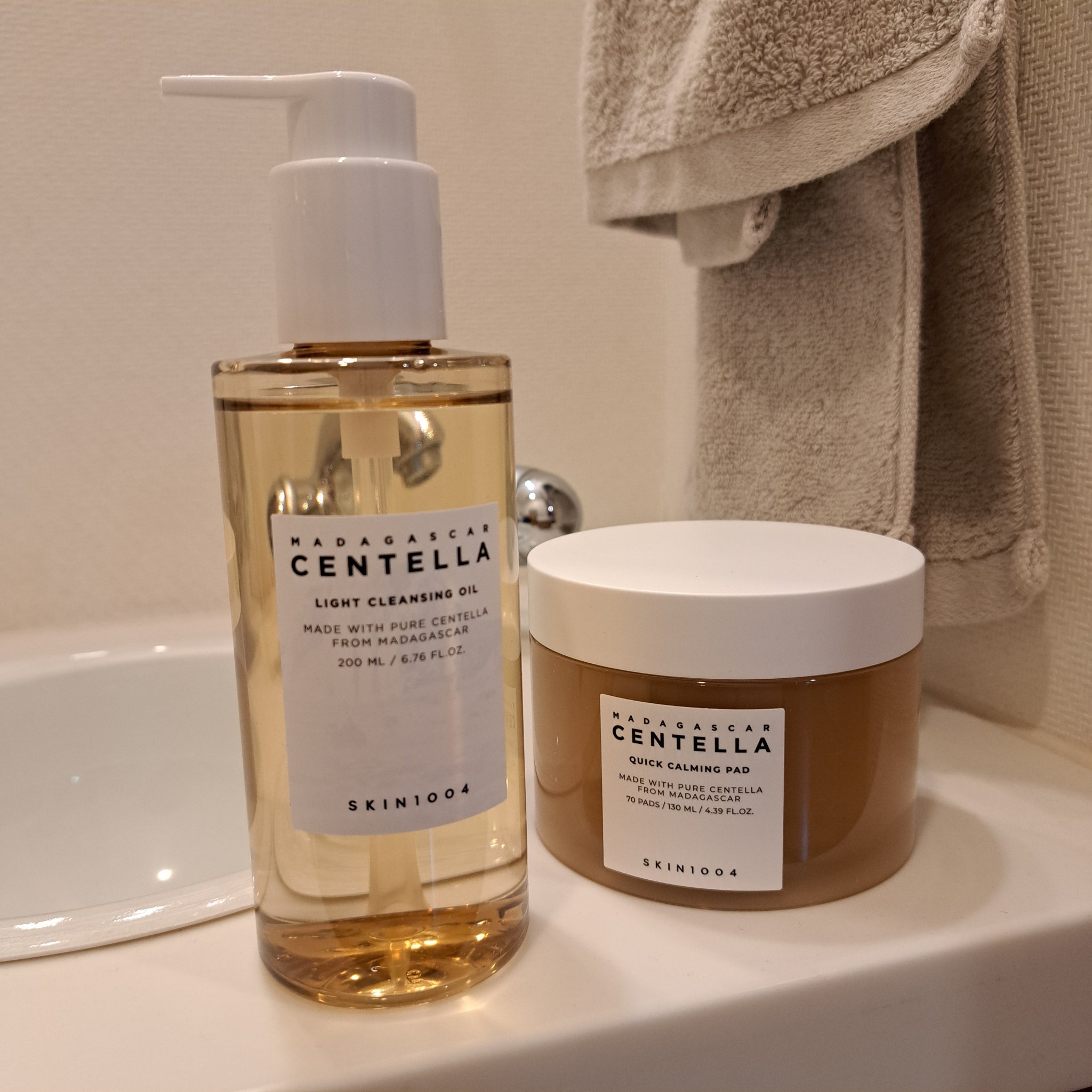 センテラ クイックカーミングパッド/SKIN1004/トナーパッドを使ったクチコミ（1枚目）