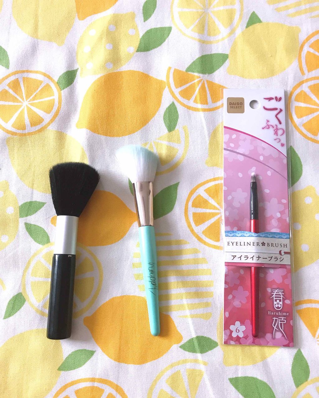春姫 チークブラシ/DAISO/メイクブラシを使ったクチコミ（1枚目）