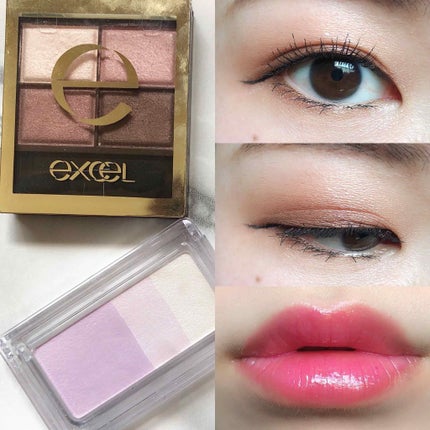 スキニーリッチシャドウ/excel/アイシャドウパレットを使ったクチコミ(3枚目)