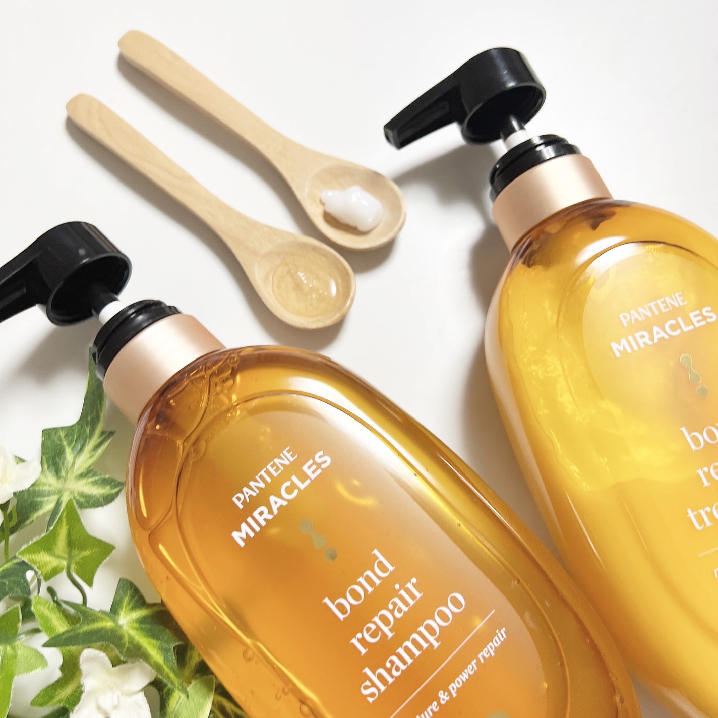 ボンドリペアシリーズ モイスチャー&パワーリペア シャンプー&トリートメント/パンテーン/市販シャンプーを使ったクチコミ(2枚目)