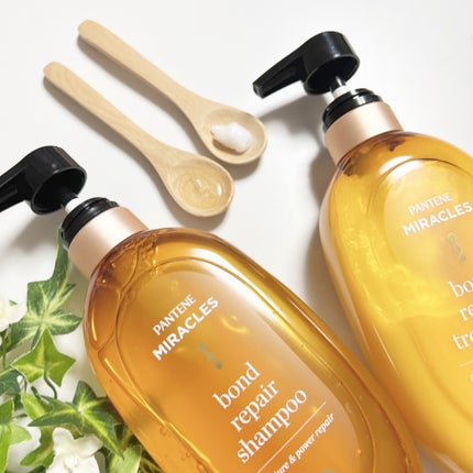 ボンドリペアシリーズ モイスチャー&パワーリペア シャンプー&トリートメント/パンテーン/市販シャンプーを使ったクチコミ(2枚目)