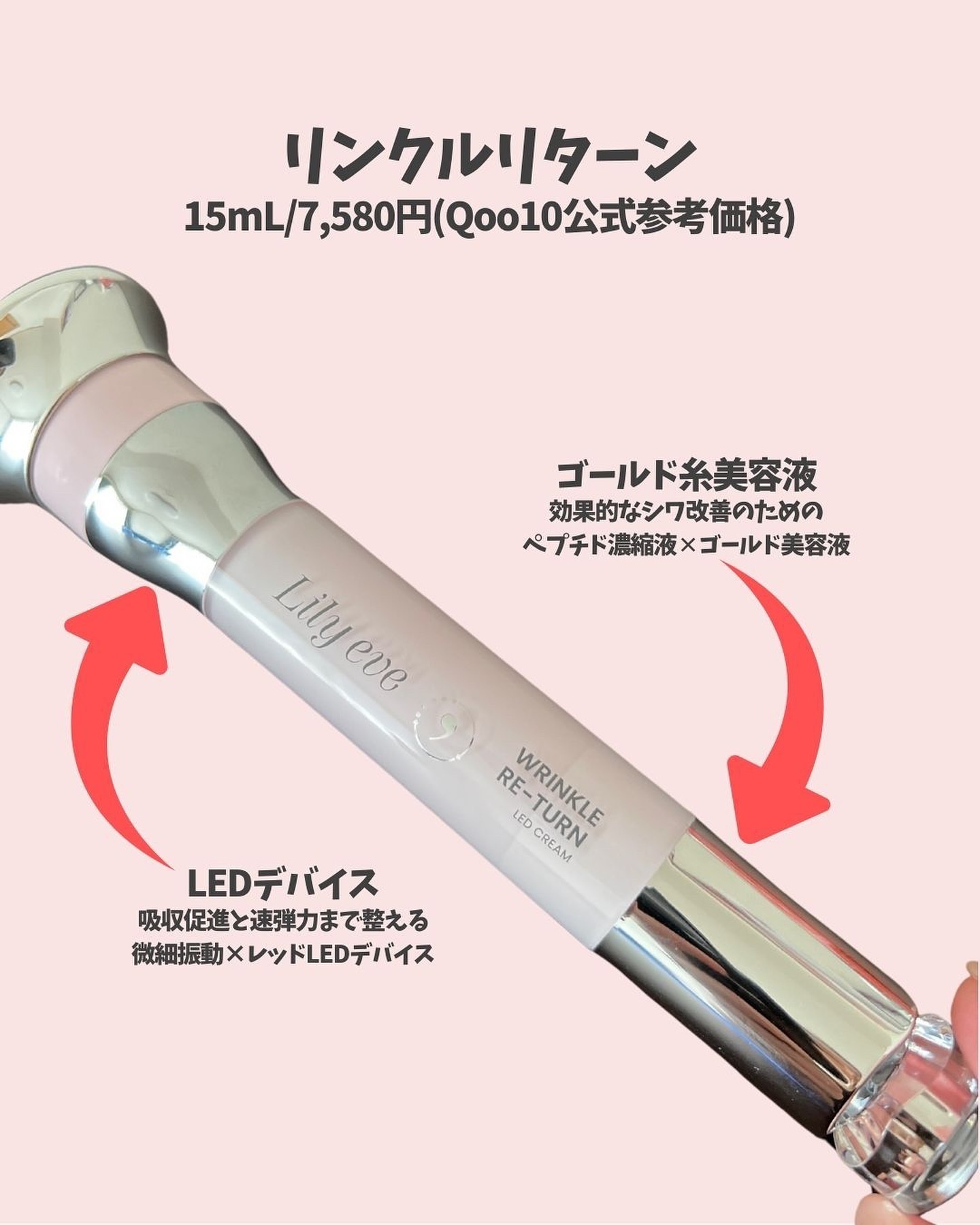 リンクルリターン 15ml/リリーイブ/美容液を使ったクチコミ（2枚目）