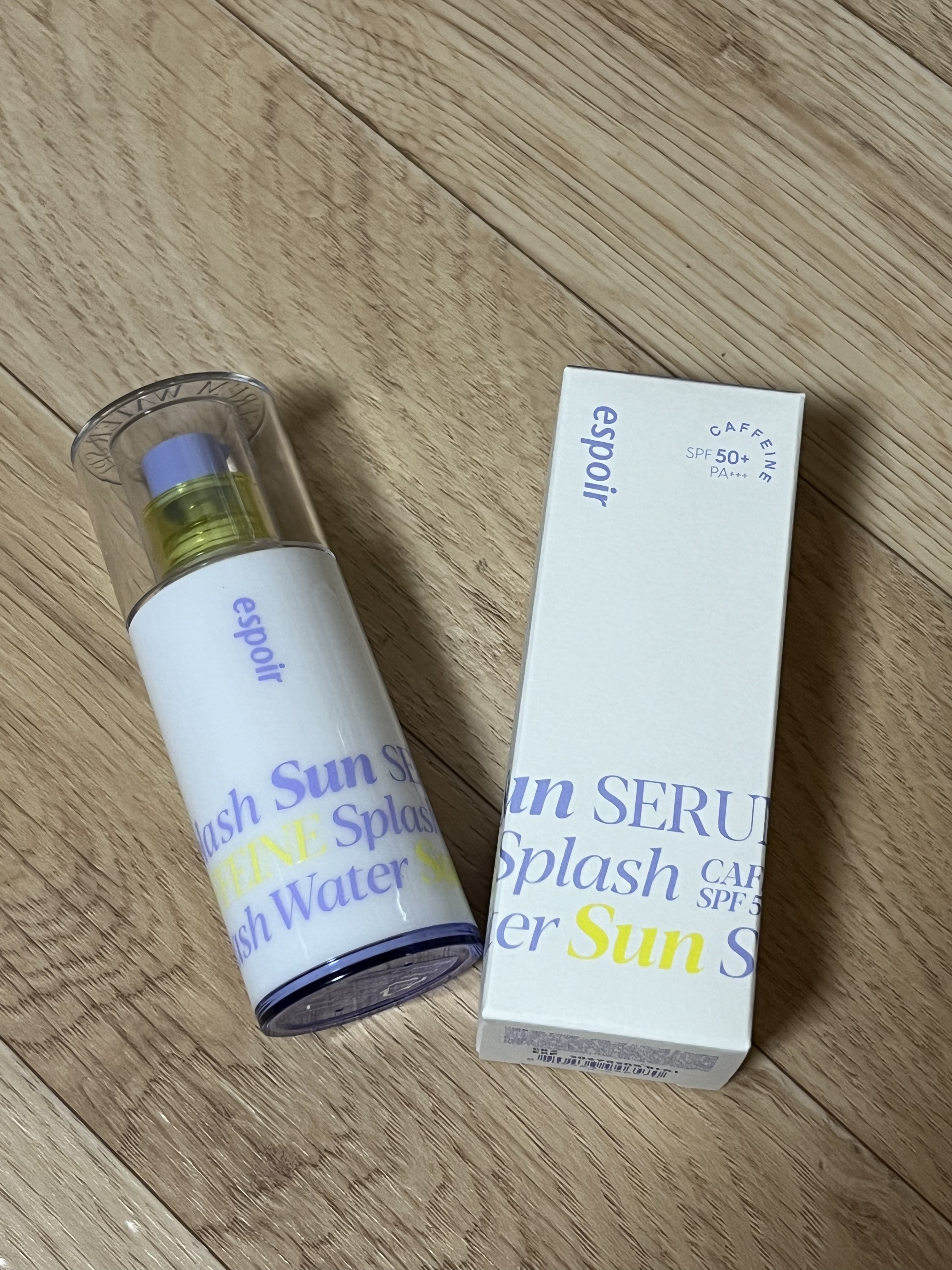 エスポア ウォータースプラッシュサンセラム/espoir/日焼け止めクリームを使ったクチコミ（1枚目）