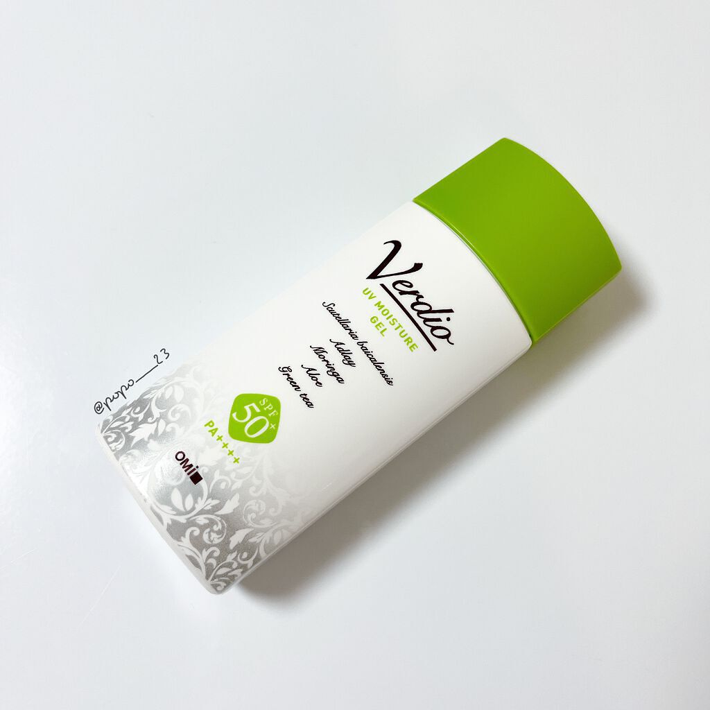 ベルディオ UVモイスチャージェル/メンターム/日焼け止めジェルを使ったクチコミ(1枚目)