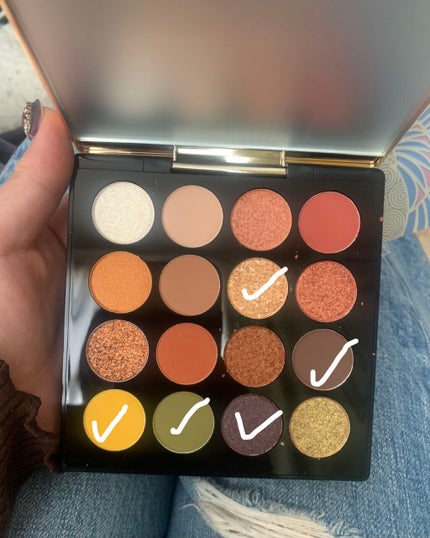 大英博物館 エジプトシリーズ アイシャドウパレット/ZEESEA/アイシャドウパレットを使ったクチコミ(2枚目)