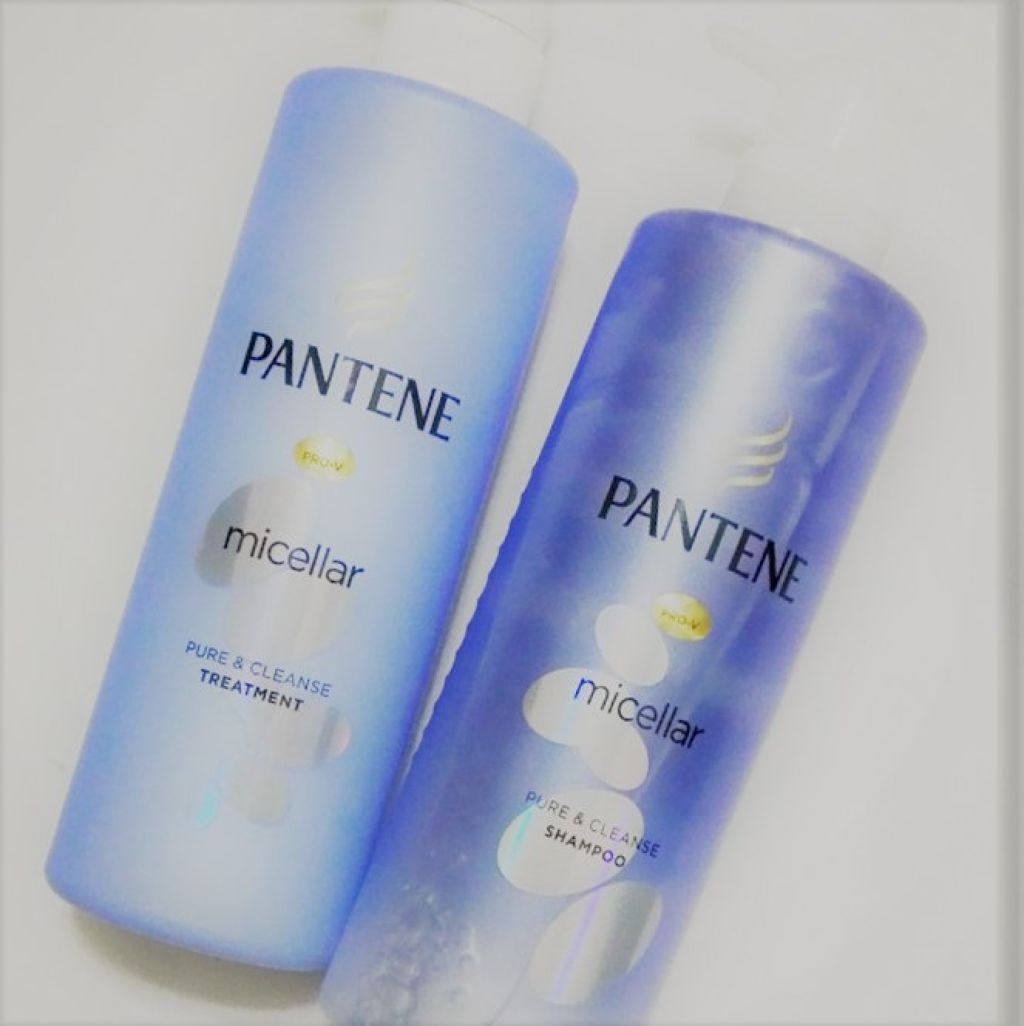 ミセラーシリーズ ピュア＆クレンズ シャンプー／トリートメント/パンテーン/市販シャンプーを使ったクチコミ（1枚目）