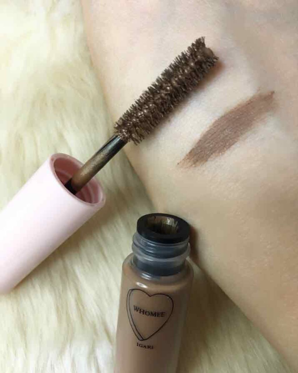 マルチマスカラ/WHOMEE/眉マスカラを使ったクチコミ（3枚目）
