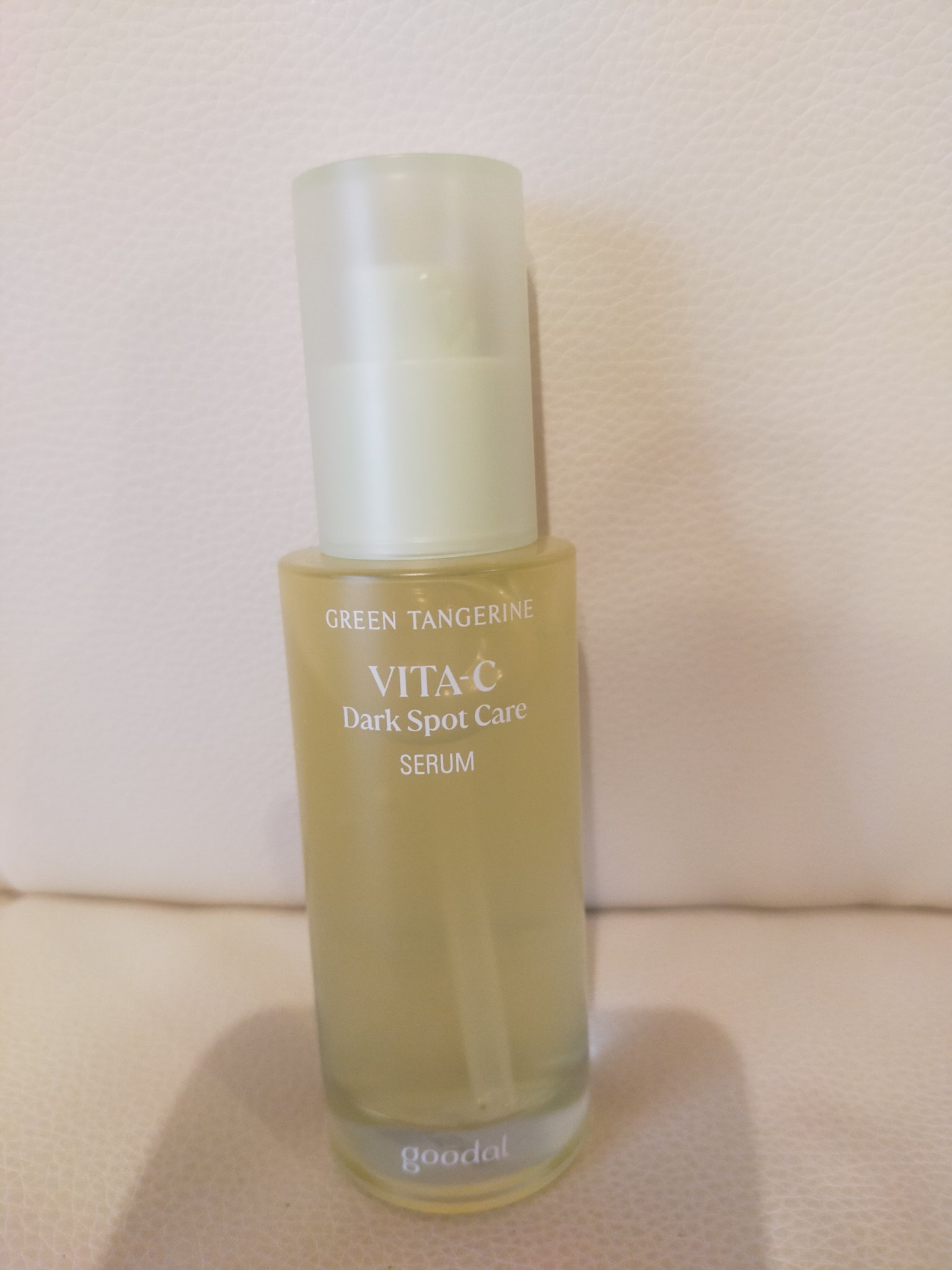 グリーンタンジェリン ビタC ダークスポットケアセラム/goodal/美容液を使ったクチコミ（1枚目）