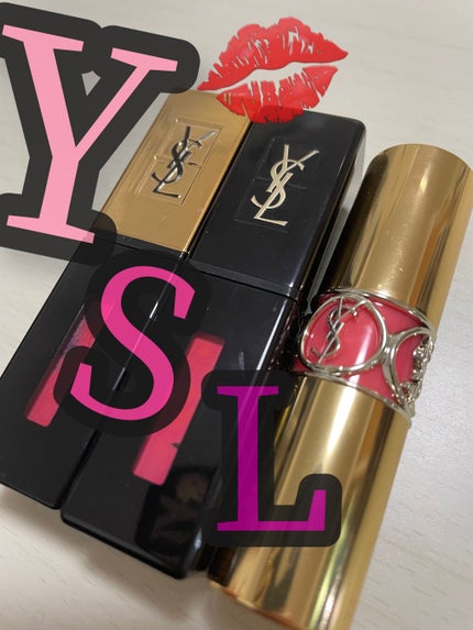 ルージュ ピュールクチュール ヴェルニ ヴィニルクリーム/YVES SAINT LAURENT BEAUTE/口紅を使ったクチコミ(1枚目)