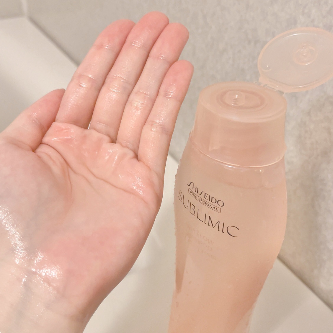 エアリーフロー シャンプー／トリートメント シャンプー 250mL/サブリミック/サロンシャンプーを使ったクチコミ（3枚目）