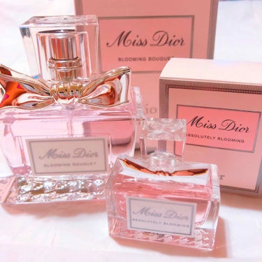 🎀Miss Dior ブルーミングブーケ🎀
お店でつけてもらってめっちゃいい匂いだったから即購入🌷
サンプルでアブソリュートブルーミングもget🧚🏻‍♀️💕