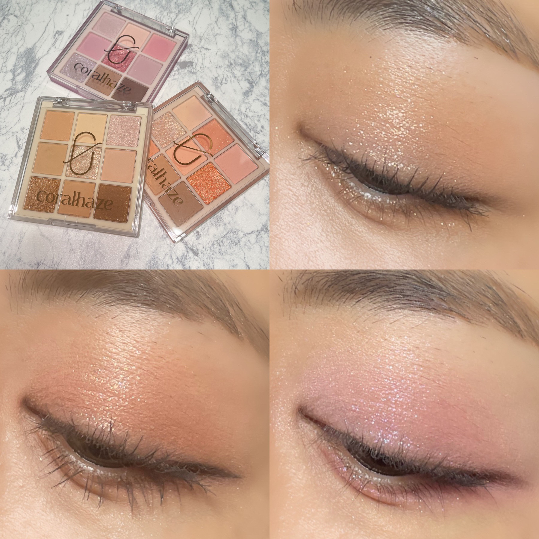 ムードブレンディングシャドウパレット/Coralhaze/アイシャドウパレットを使ったクチコミ（2枚目）