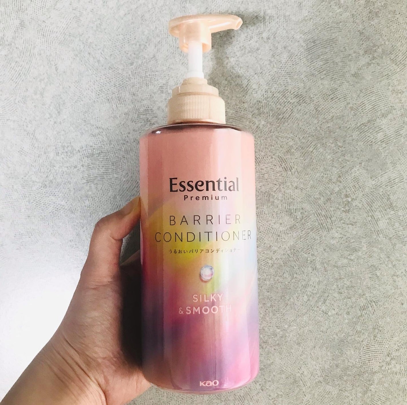 エッセンシャルプレミアム バリアシャンプー・コンディショナー シルキー&スムース/エッセンシャル/市販シャンプーを使ったクチコミ(1枚目)