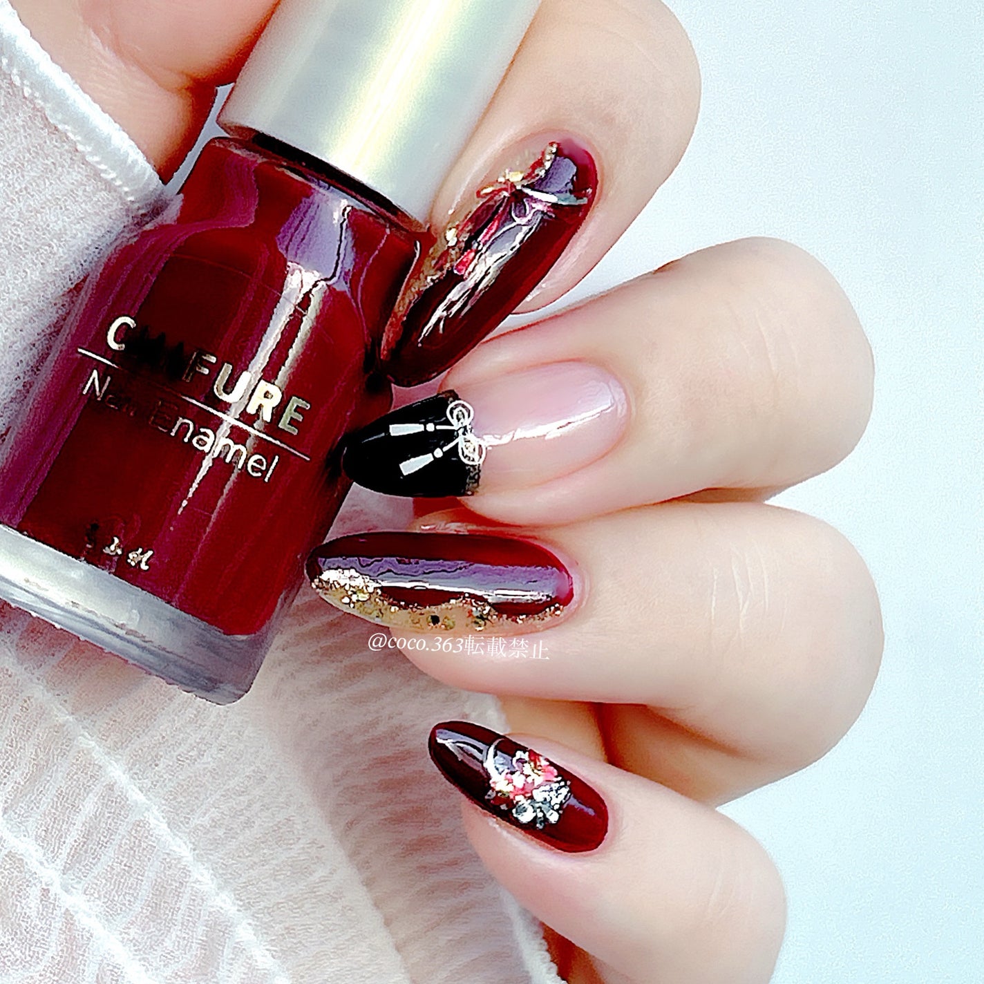 ネイル エナメル/ちふれ/マニキュアを使ったクチコミ(3枚目)