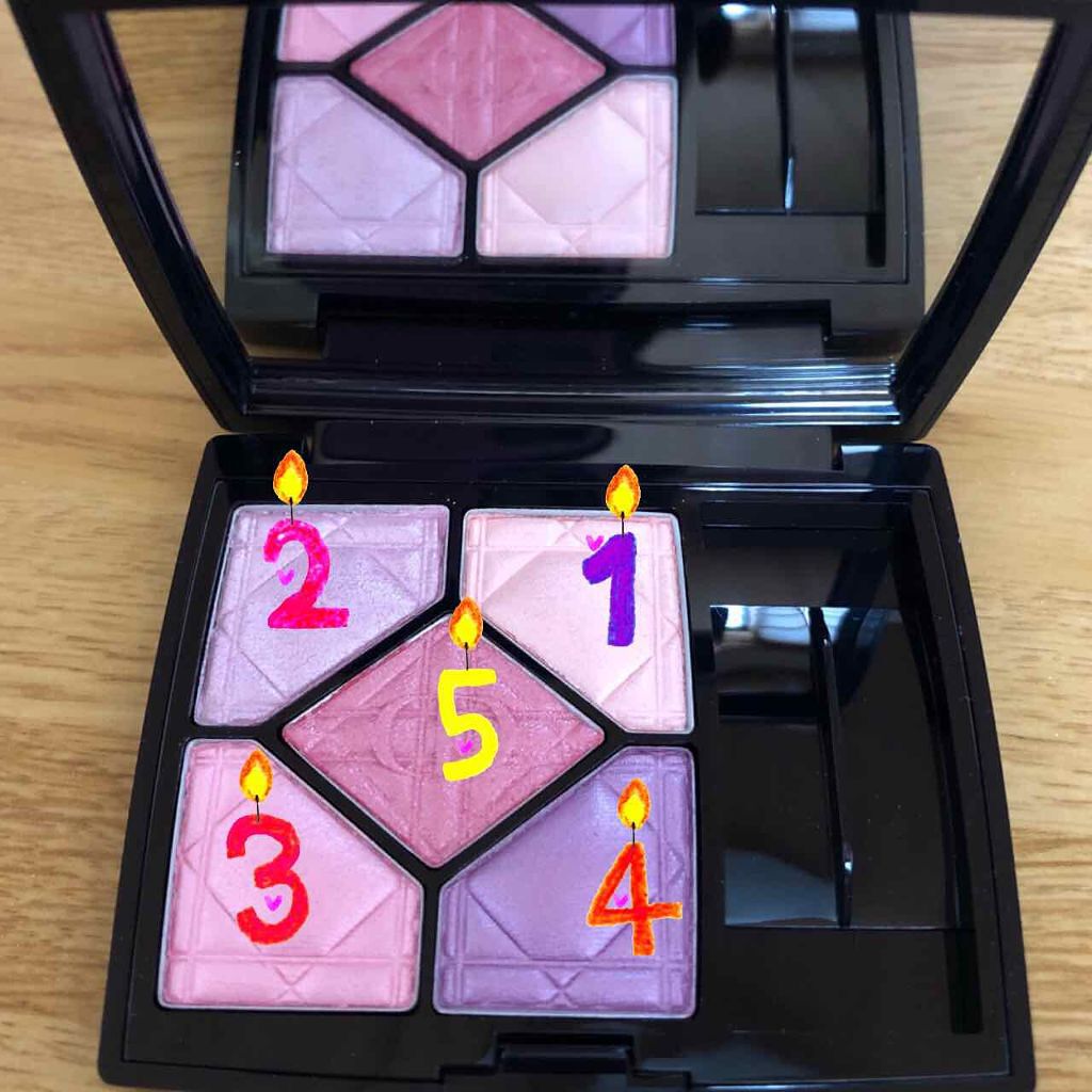 サンク クルール/Dior/アイシャドウパレットを使ったクチコミ(3枚目)