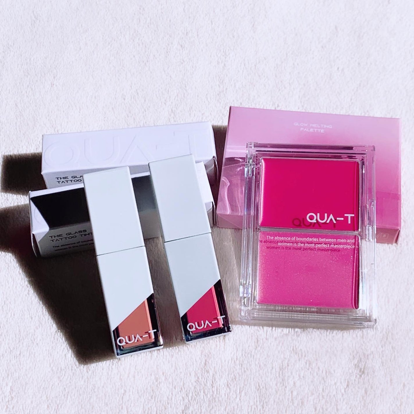 ザグラスタトゥーティント/QUA-T/リップティントを使ったクチコミ(2枚目)