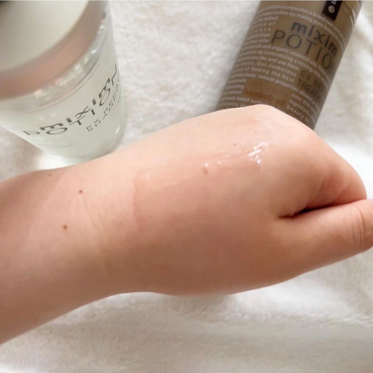 リペアシャンプー/ヘアトリートメント/mixim POTION/シャンプー・コンディショナーを使ったクチコミ(3枚目)