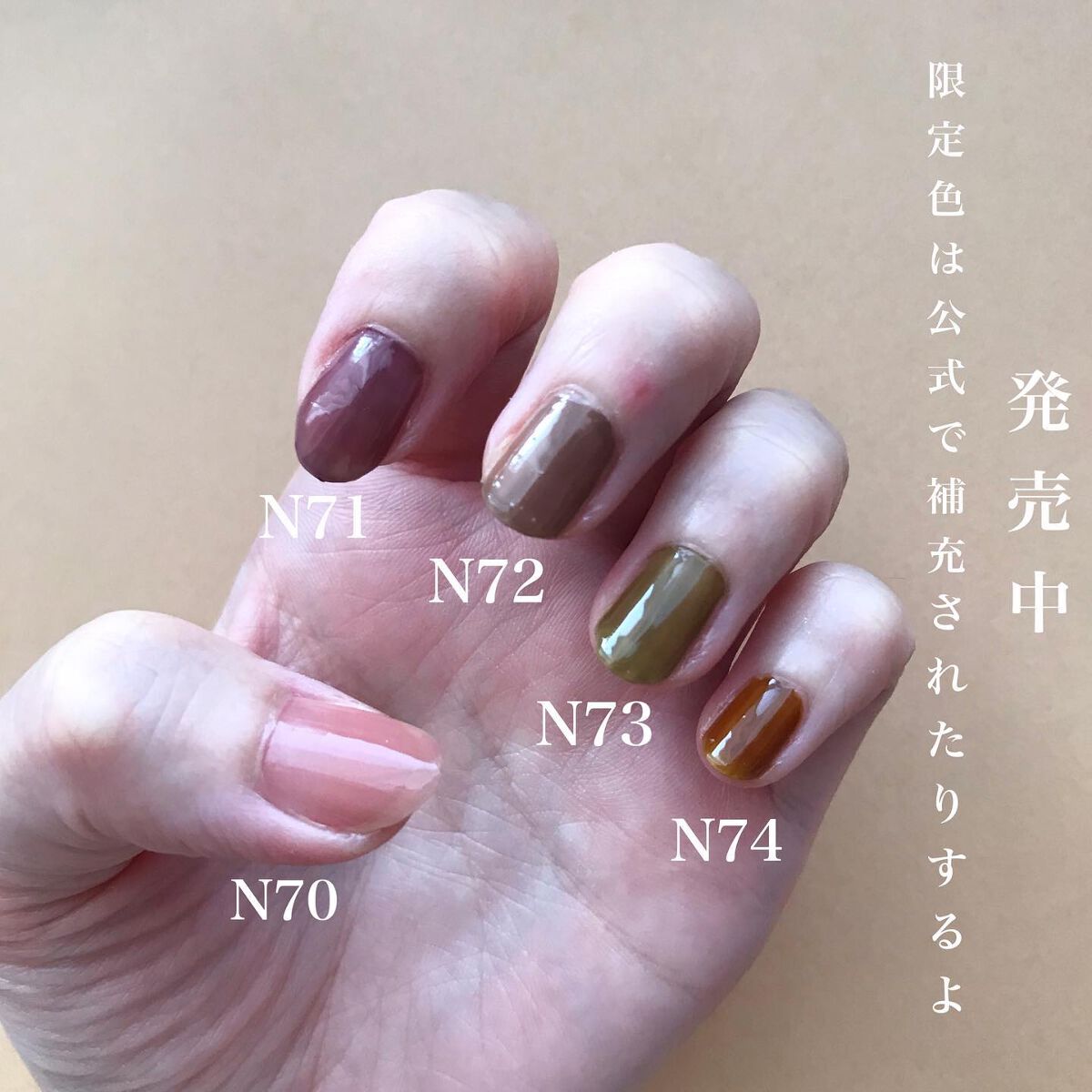 カラフルネイルズ/キャンメイク/マニキュアを使ったクチコミ(3枚目)