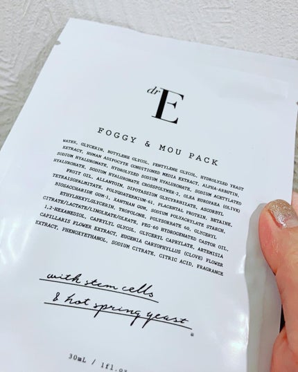 フォギー&ムーパック/dr's room/シートマスク・パックを使ったクチコミ(2枚目)