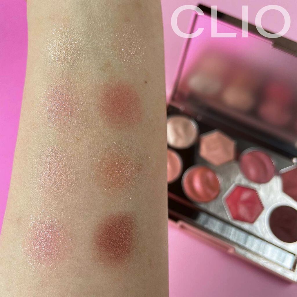 プリズム エアー アイ パレット/CLIO/アイシャドウパレットを使ったクチコミ（3枚目）