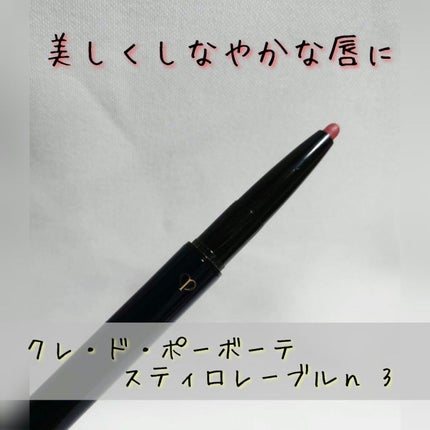 スティロレーブルn/クレ・ド・ポー ボーテ/リップライナーを使ったクチコミ(1枚目)