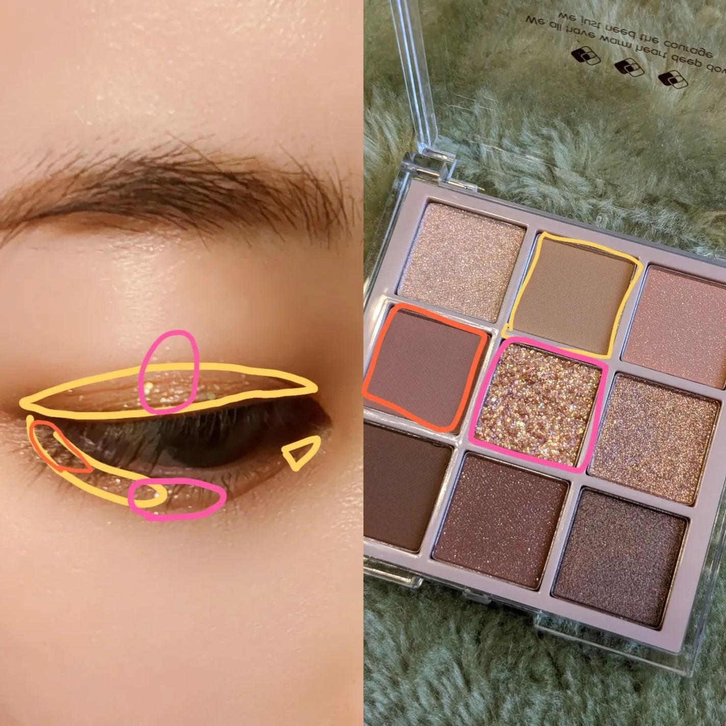 KEYBO FALL IN LOVE SHADOW PALETTE/keybo/アイシャドウパレットを使ったクチコミ(8枚目)