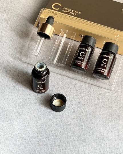 ディープビタCアンプル/MEDICUBE/美容液を使ったクチコミ(1枚目)