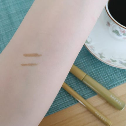 necess まゆ書き足し美容液ティント /コジット/眉ティントを使ったクチコミ(9枚目)