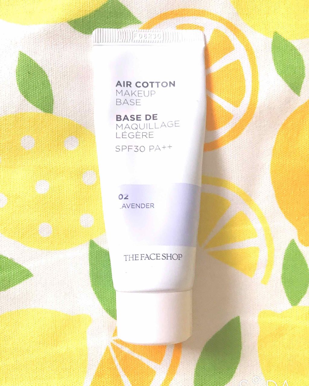 エアコットンメイクアップべース /THE FACE SHOP/化粧下地を使ったクチコミ（1枚目）