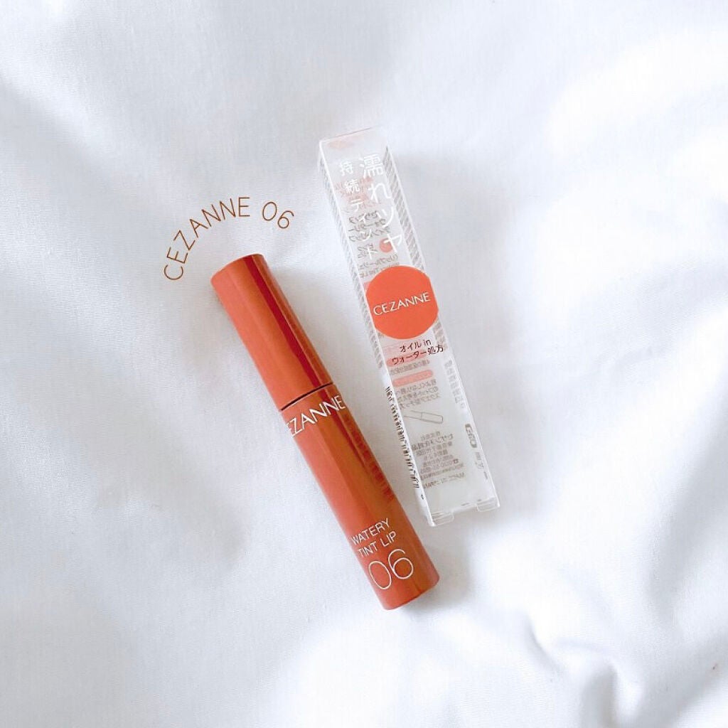 ウォータリーティントリップ/CEZANNE/リップティントを使ったクチコミ(1枚目)
