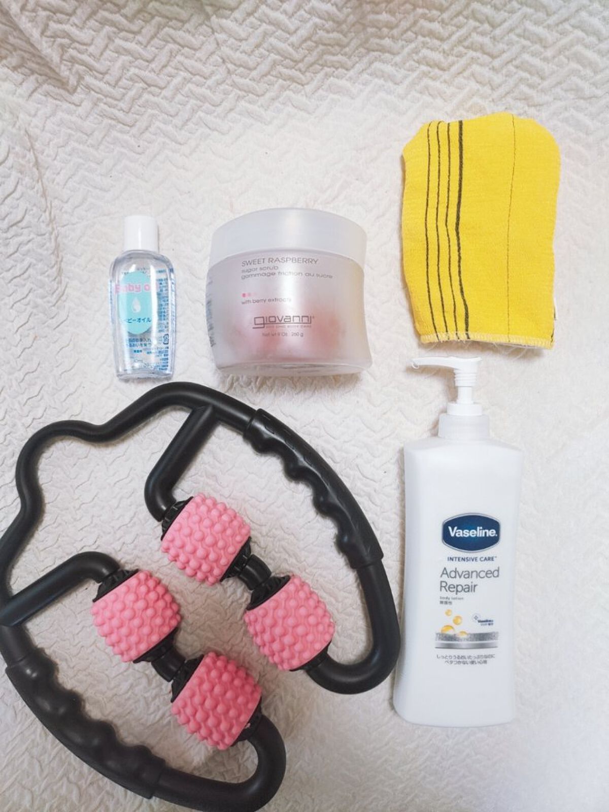 ベビーオイル ナチュラル/DAISO/ボディオイルを使ったクチコミ（2枚目）