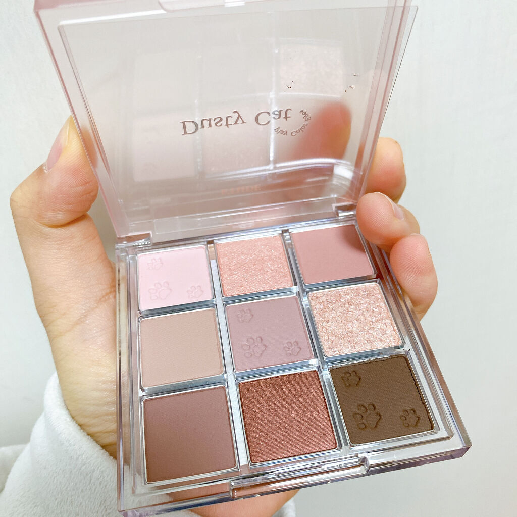 プレイカラーアイズ ダスティキャット/ETUDE/アイシャドウパレットを使ったクチコミ（3枚目）