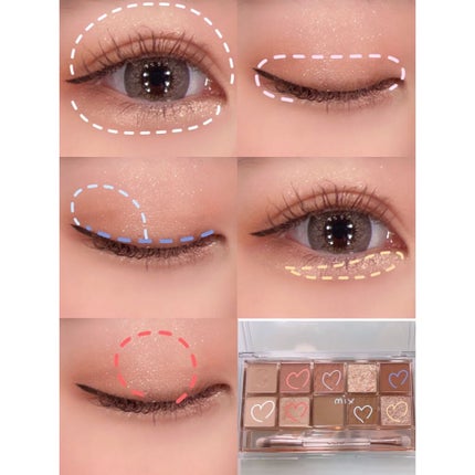 プロ アイ パレット/CLIO/アイシャドウパレットを使ったクチコミ(4枚目)