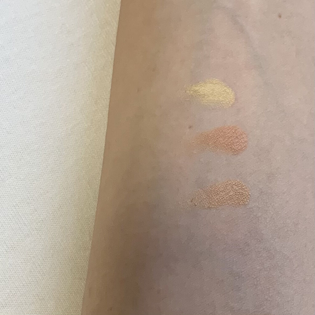 カラーミキシングコンシーラー 12 イエロー＆オレンジベージュ/キャンメイク/パレットコンシーラーを使ったクチコミ（3枚目）