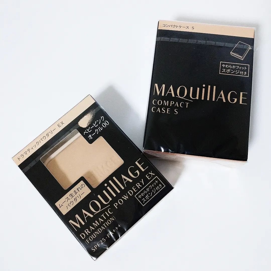 ドラマティックパウダリー EX/マキアージュ/パウダーファンデーションを使ったクチコミ(2枚目)