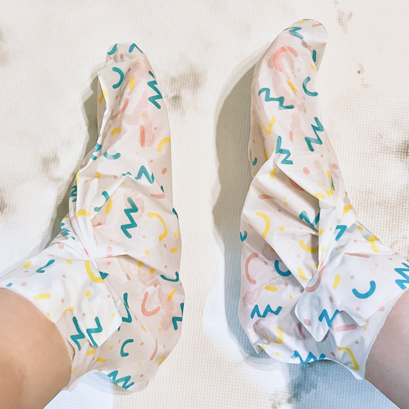 シルキーココナッツオイルフットマスク /MADFORCOS/レッグ・フットケアを使ったクチコミ(4枚目)