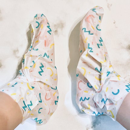 シルキーココナッツオイルフットマスク /MADFORCOS/レッグ・フットケアを使ったクチコミ(4枚目)