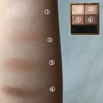 スキニーリッチシャドウ/excel/アイシャドウパレットを使ったクチコミ(2枚目)