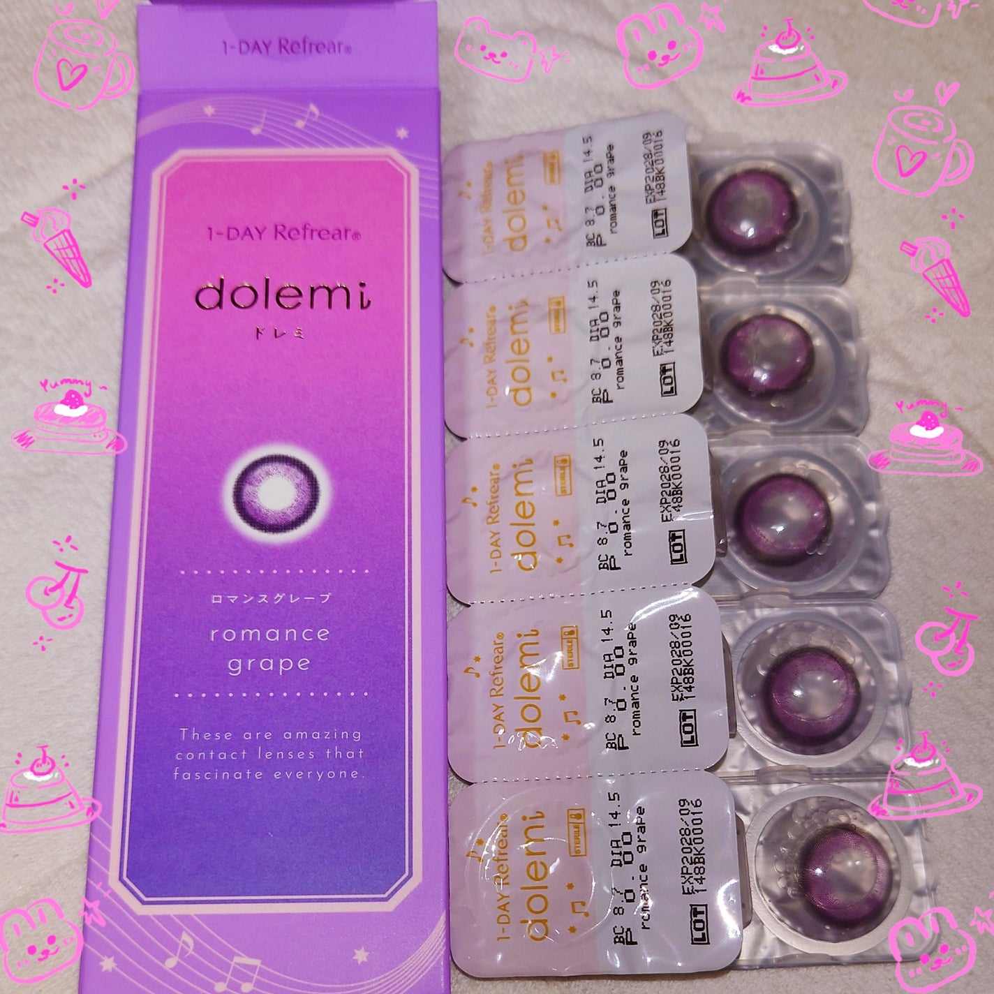 1-DAY Refrear dolemi/Refrear/ワンデー(1DAY)カラコンを使ったクチコミ(1枚目)