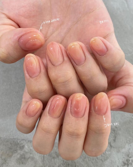 #ネイル,#桃ネイル,#オフィスネイル,#セルフネイルのネイルデザイン